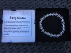 bergkristal armband BERGKRISTAL ARMBAND
