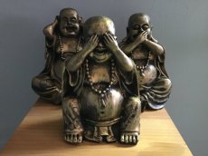 boeddha's horen , zien en zwijgen