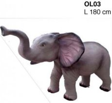 olifant groot staand